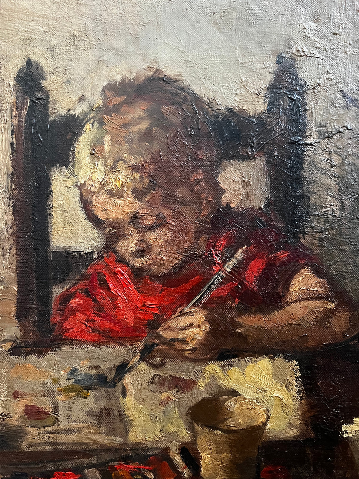 Super Quality Large French Oil Painting on Canvas