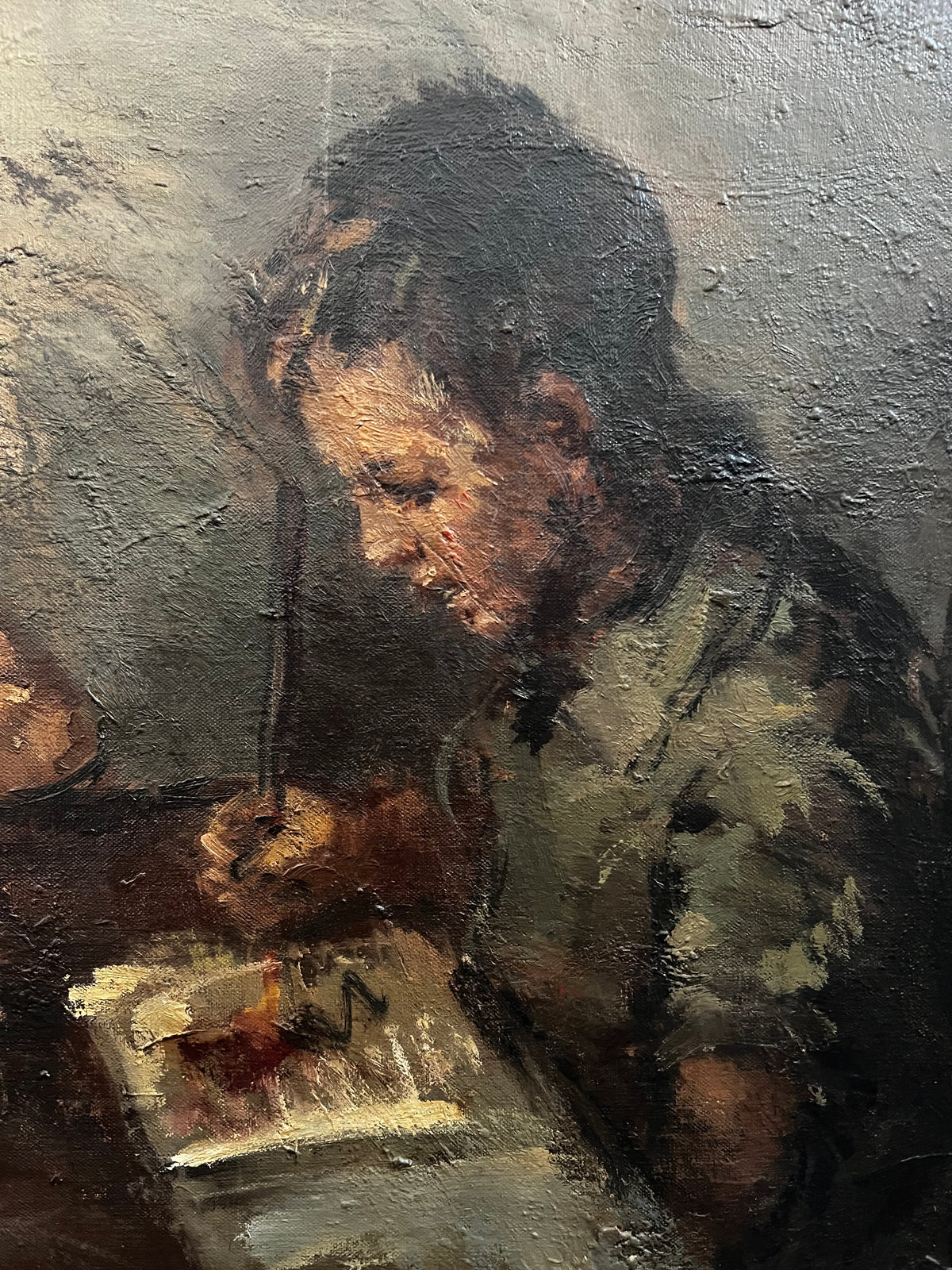 Super Quality Large French Oil Painting on Canvas